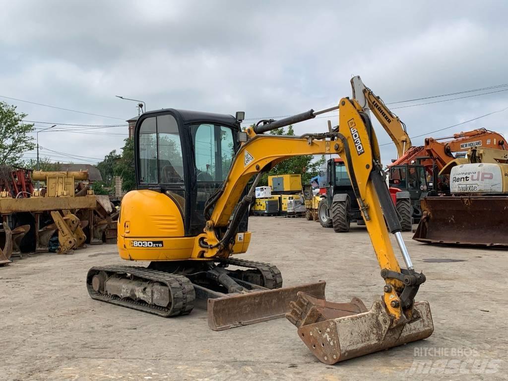 JCB 8030 ZTS Mini rýpadla < 7t