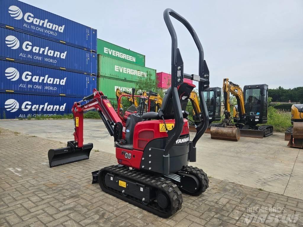 Yanmar SV08-1C Mini rýpadla < 7t