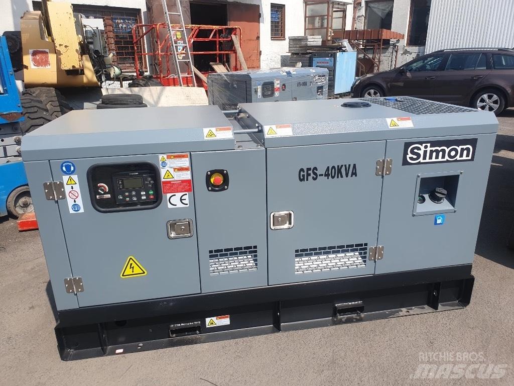 Simon 40KVA Naftové generátory