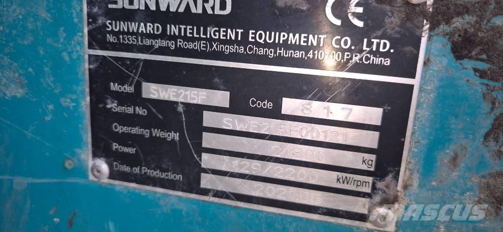 Sunward SWE 215 F Pásová rýpadla