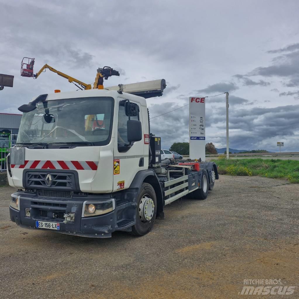 Renault D Wide 380 Hákový nosič kontejnerů