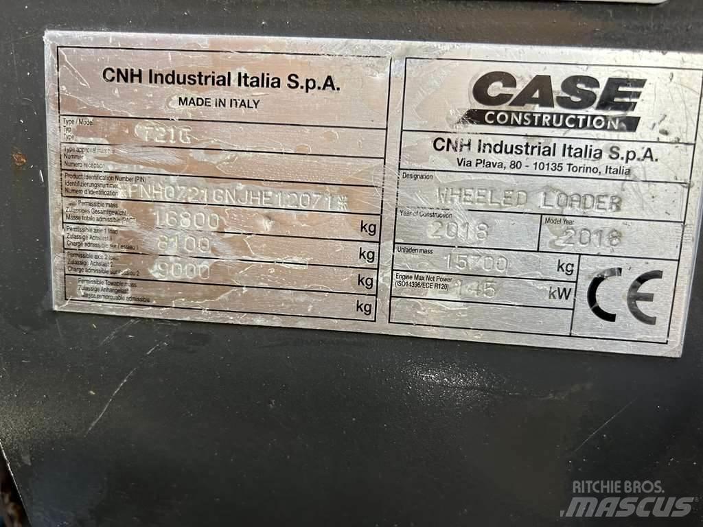CASE 721G XR Kolové nakladače