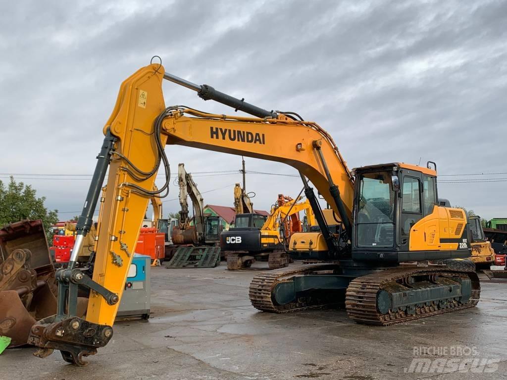 Hyundai HX 220 L Pásová rýpadla