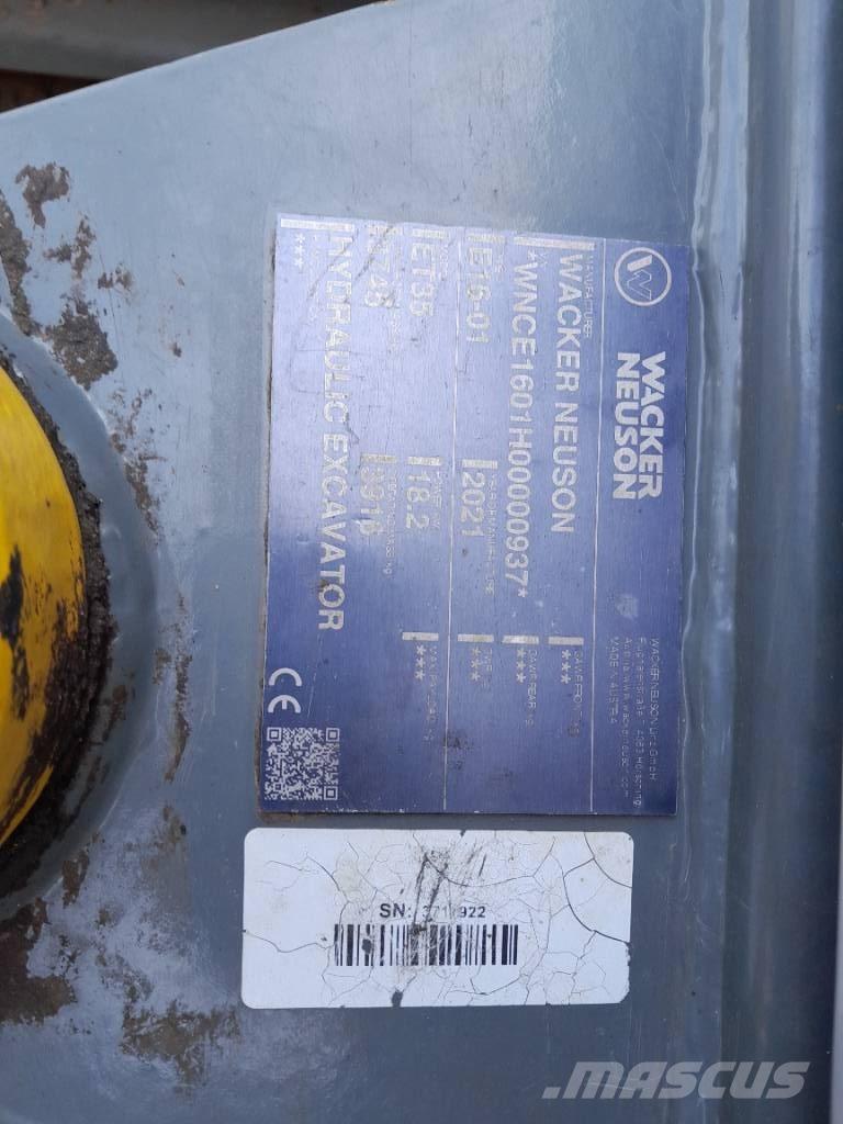 Wacker Neuson ET 35 Pásová rýpadla