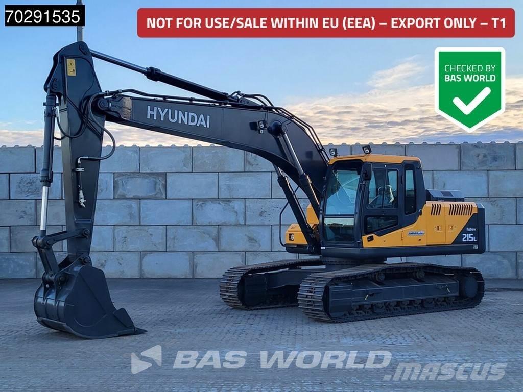 Hyundai R215 L Pásová rýpadla