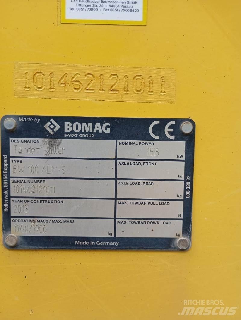 Bomag BW 100 ADM-5 Kompaktory