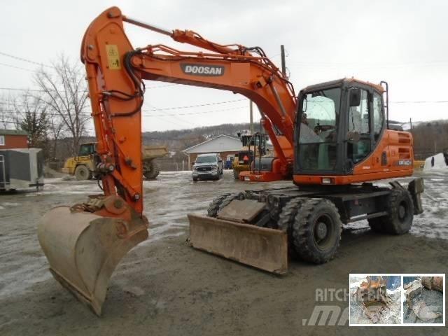 Doosan DX 140 W-3 Kolová rýpadla