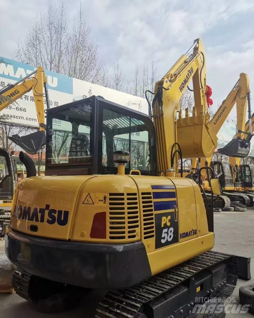Komatsu PC 58 Mini rýpadla < 7t