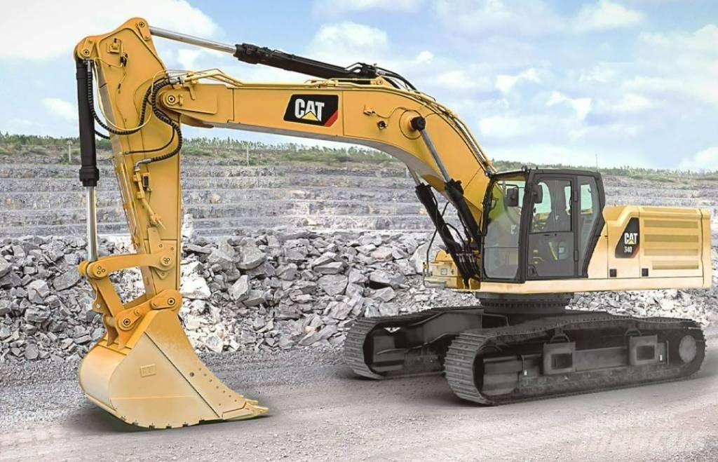CAT 340 UTHYRES Pásová rýpadla
