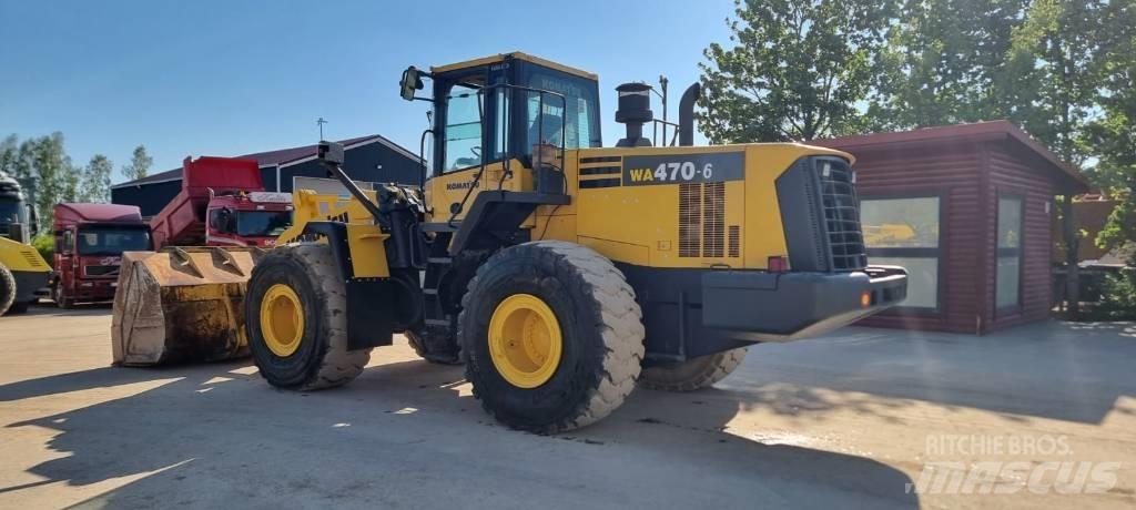 Komatsu WA 470-6 Kolové nakladače