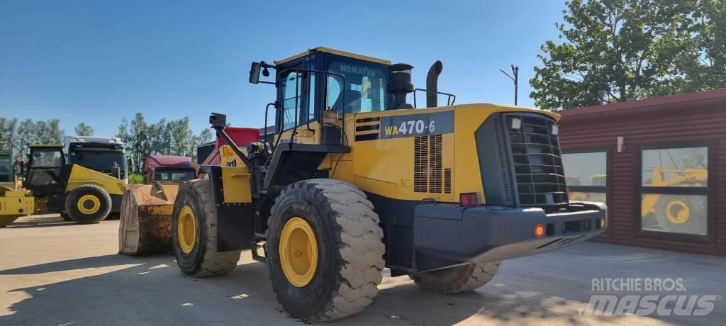 Komatsu WA 470-6 Kolové nakladače