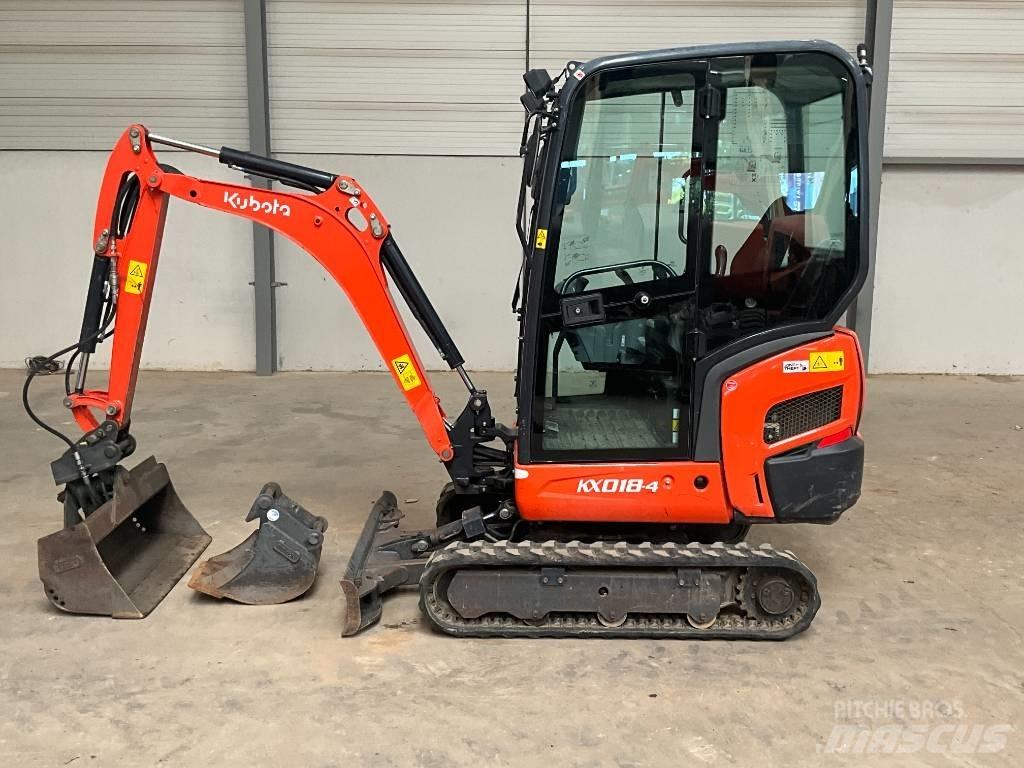 Kubota KX 018-4 Mini rýpadla < 7t