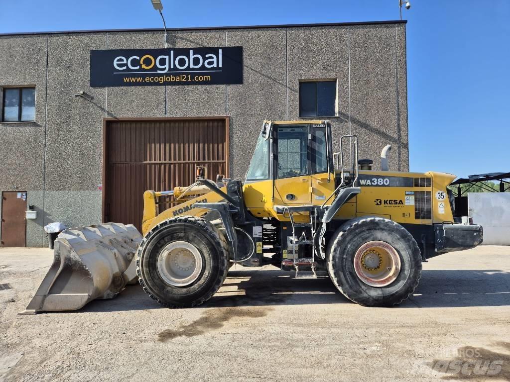 Komatsu WA 380-6 Kolové nakladače