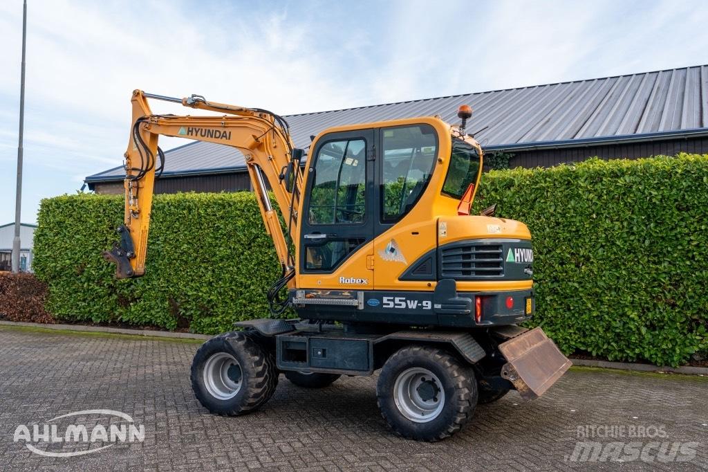Hyundai R55W-9A Kolová rýpadla