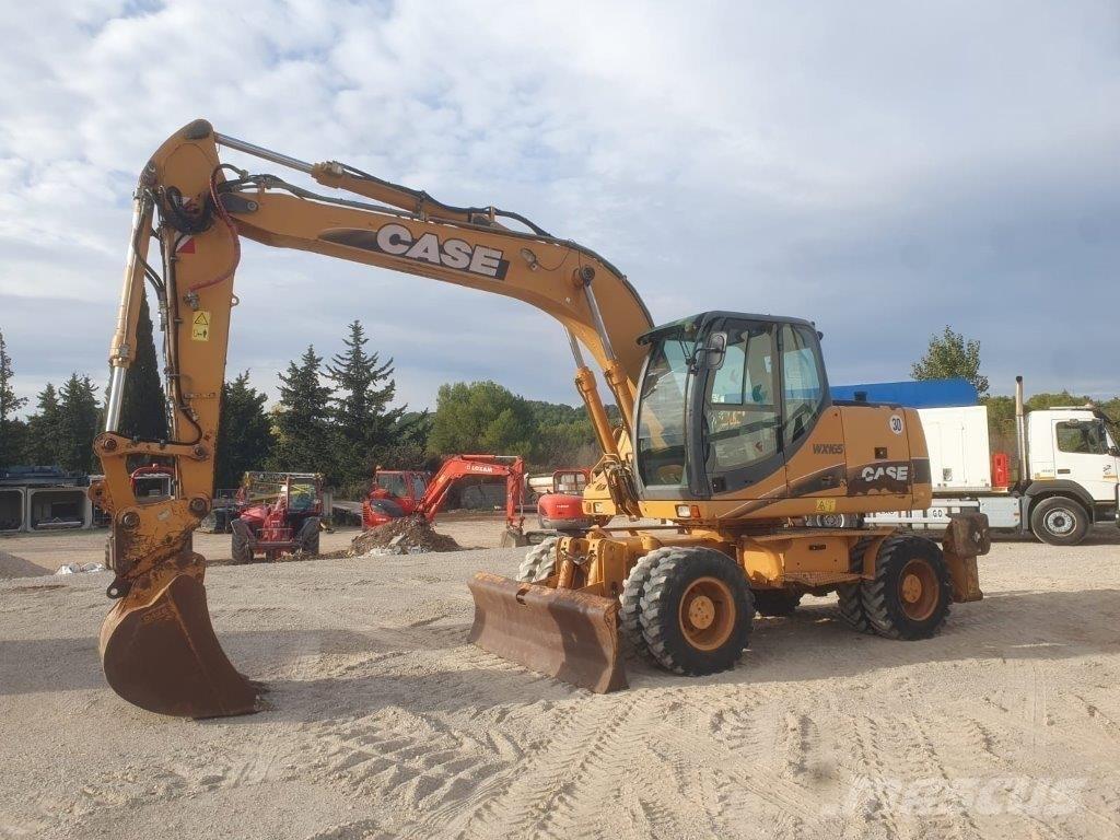CASE WX 165 Kolová rýpadla