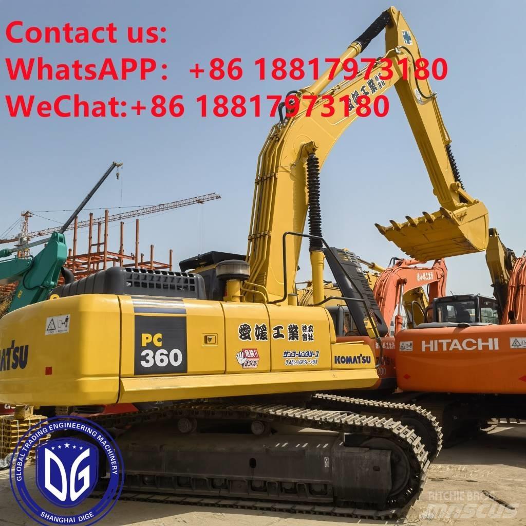 Komatsu PC 360-7 Pásová rýpadla