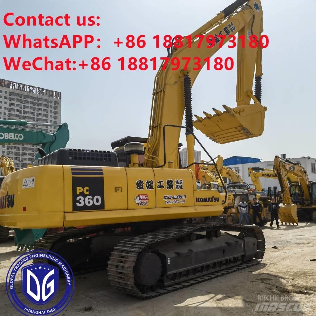 Komatsu PC 360-7 Pásová rýpadla