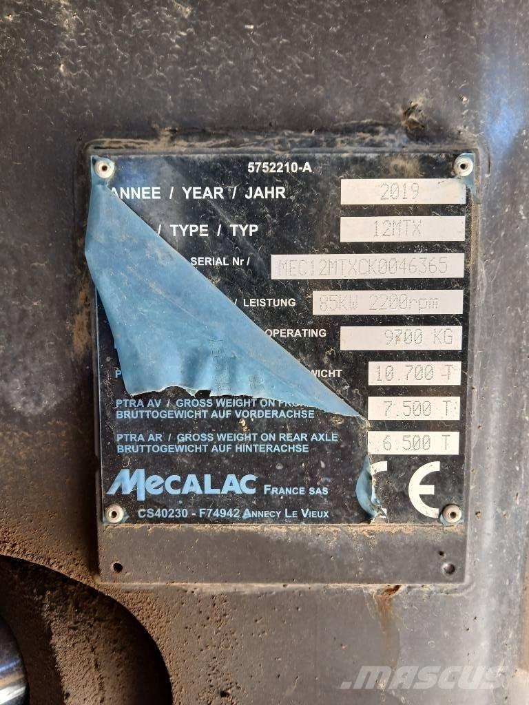 Mecalac 12 MTX Kolová rýpadla