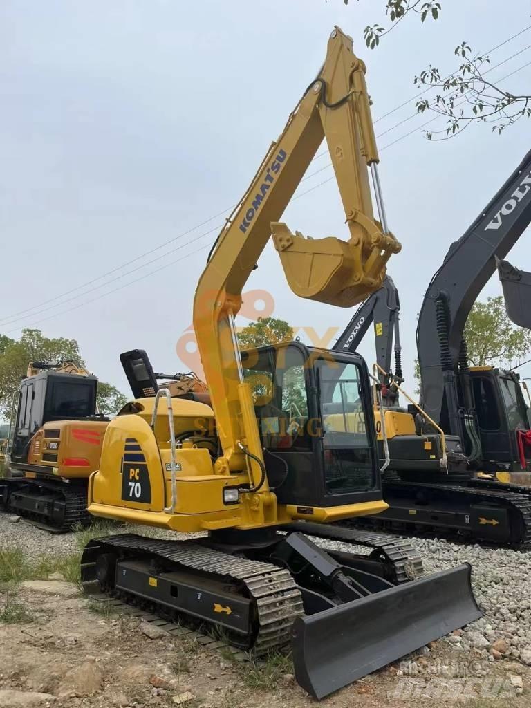 Komatsu PC 70 Midi rýpadla 7t - 12t