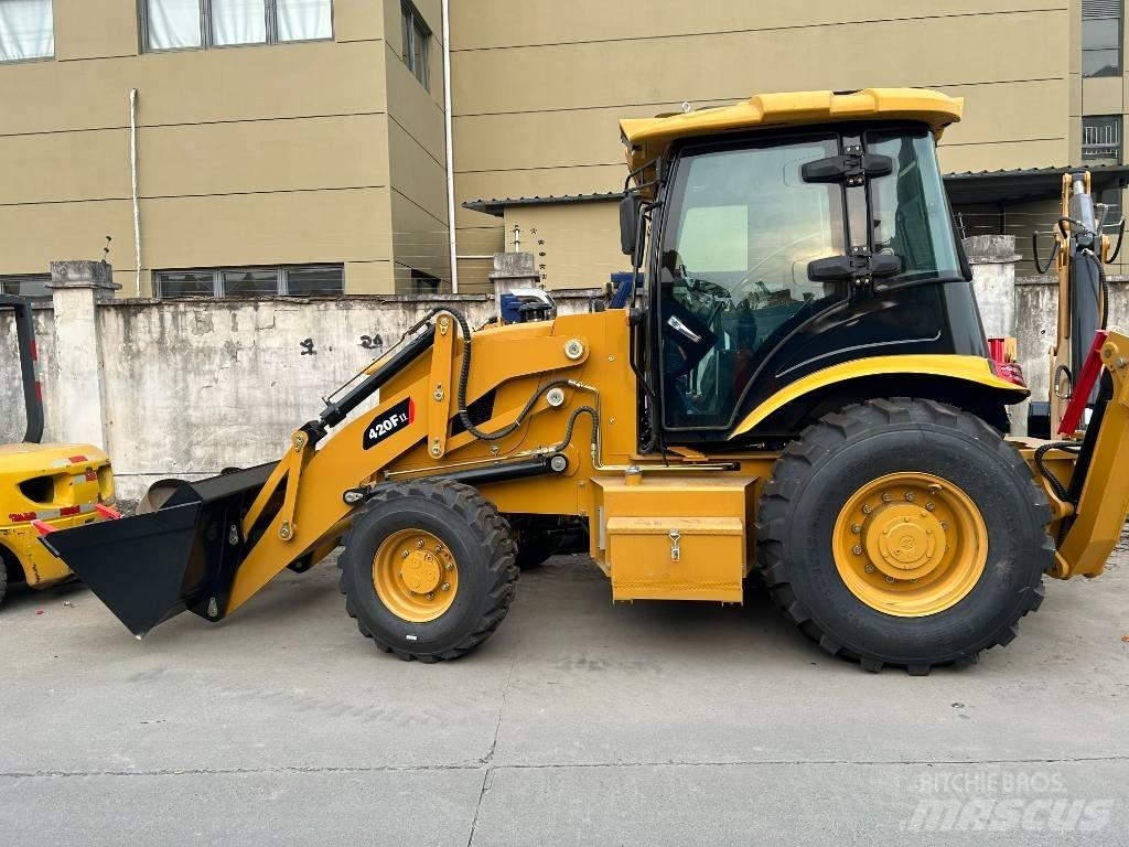 CAT 420 F Rýpadlo-nakladače