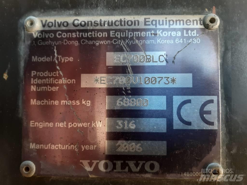 Volvo EC 700 B LC Pásová rýpadla