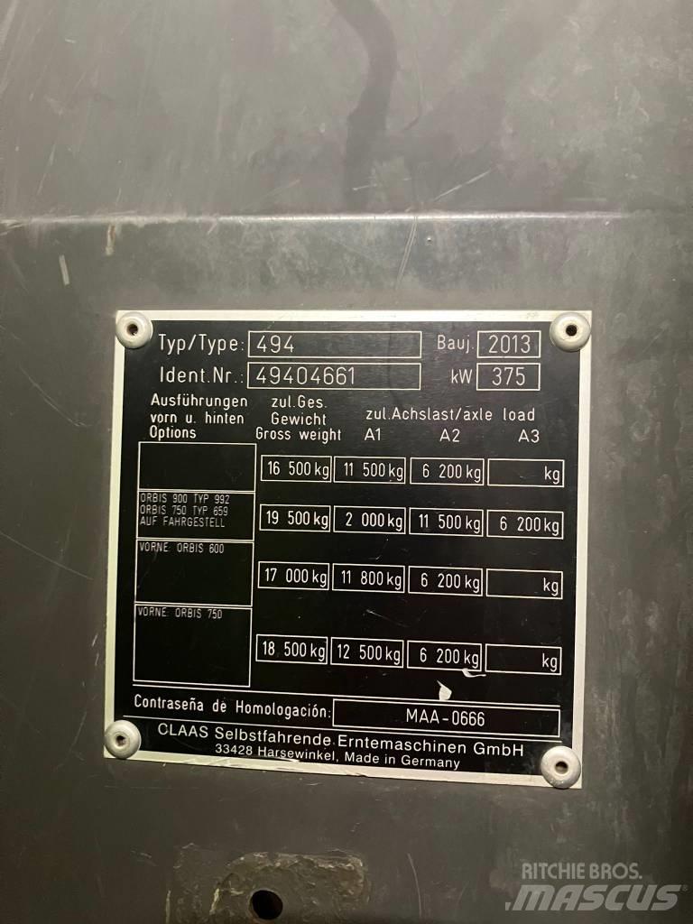 CLAAS Jaguar 940 Samojízdné sekačky