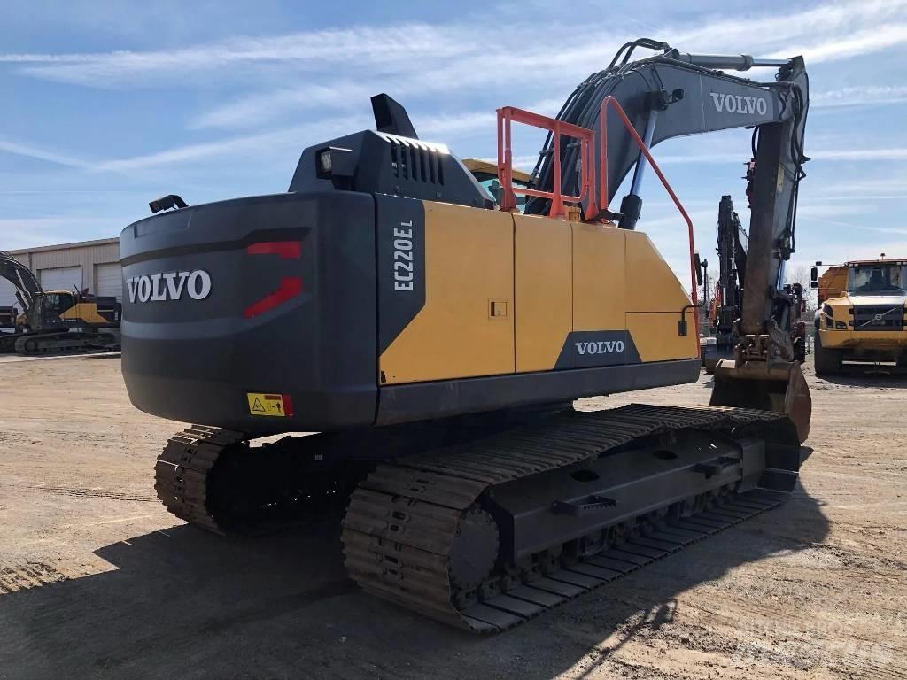 Volvo EC220EL Pásová rýpadla