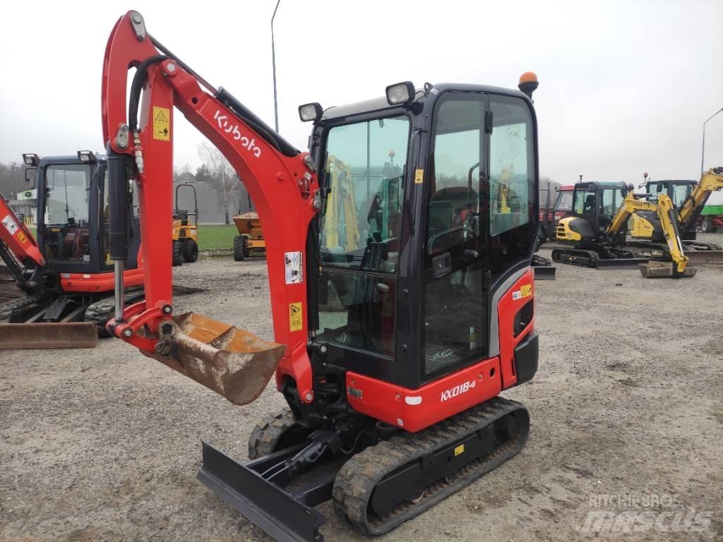 Kubota KX 018-4 Mini rýpadla < 7t
