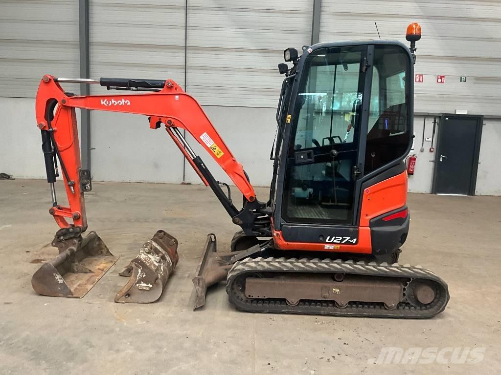 Kubota U 27-4 Mini rýpadla < 7t