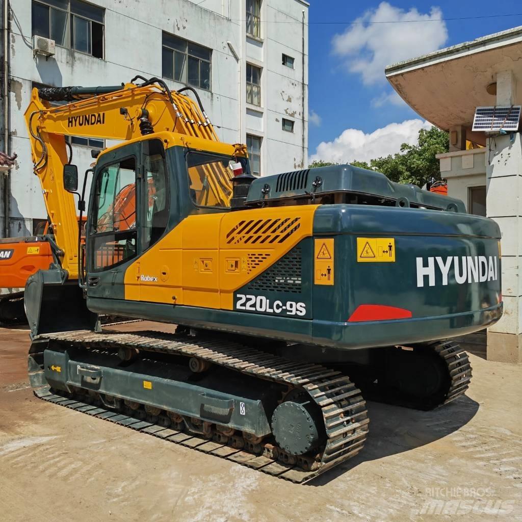 Hyundai R220LC-9S Pásová rýpadla