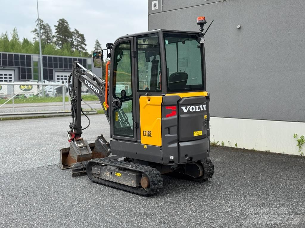 Volvo EC 18 E Mini rýpadla < 7t