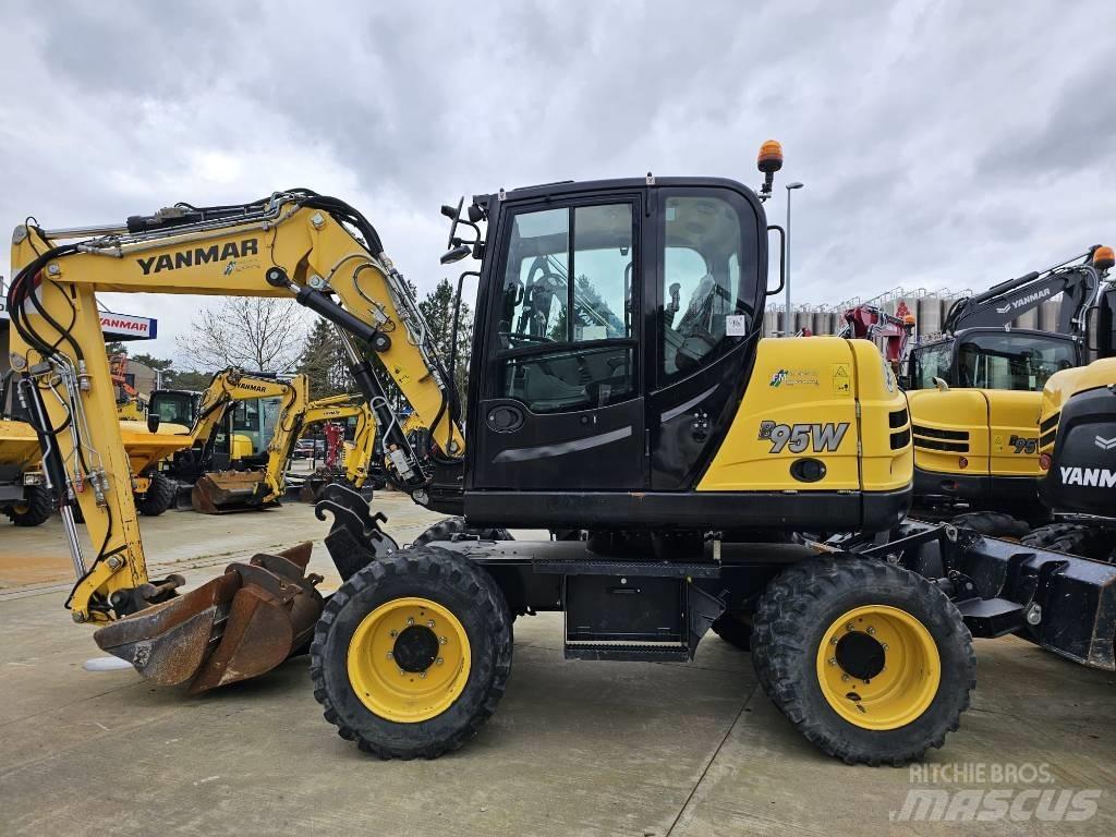 Yanmar B 95 W Kolová rýpadla