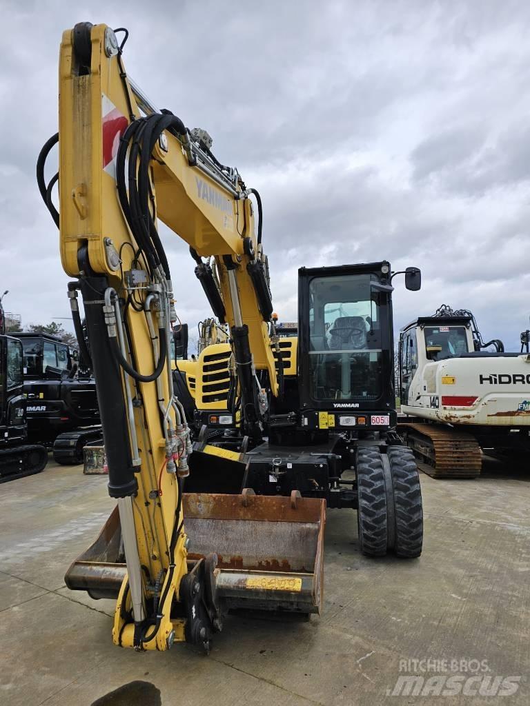 Yanmar B 95 W Kolová rýpadla