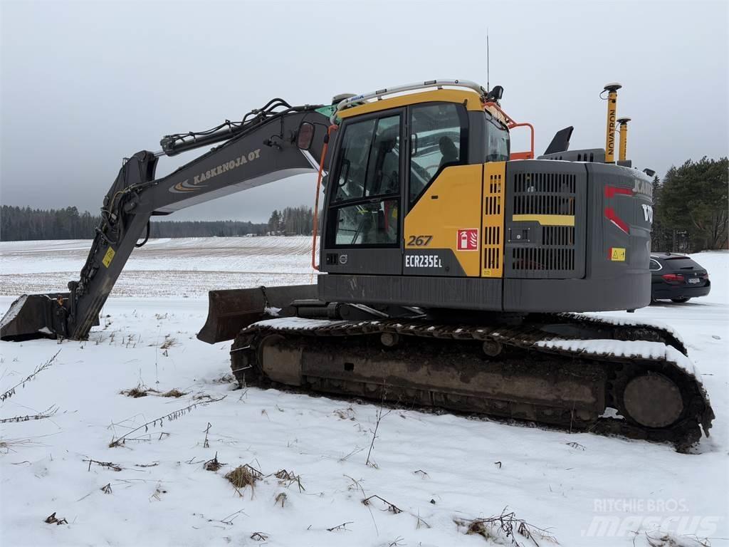 Volvo ECR 235EL Pásová rýpadla