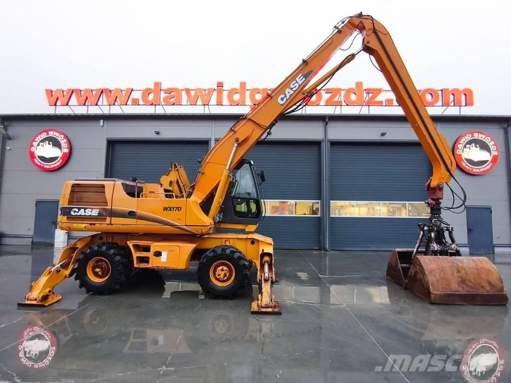 CASE WX 170 Stroje pro manipulaci s odpadem