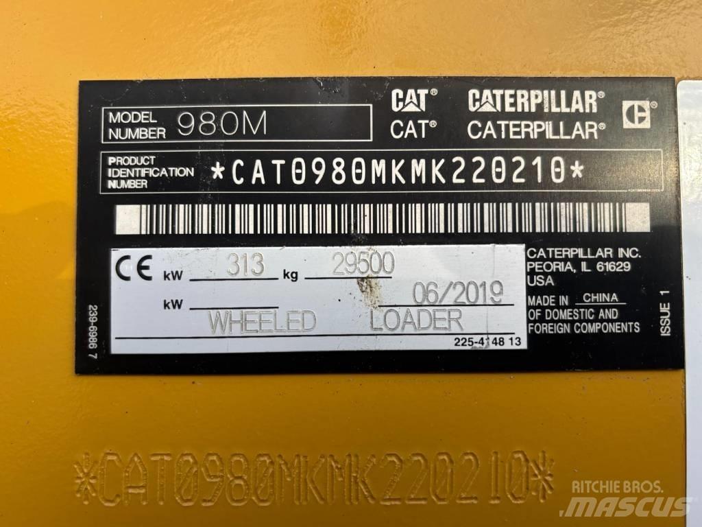 CAT 980 M Kolové nakladače