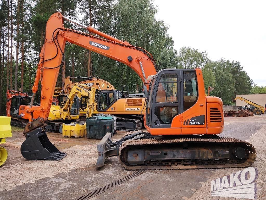 Doosan DX 140 LCR Pásová rýpadla
