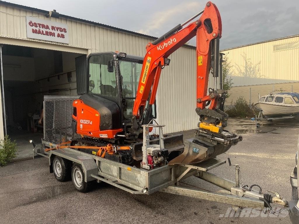 Kubota KX 027 Mini rýpadla < 7t