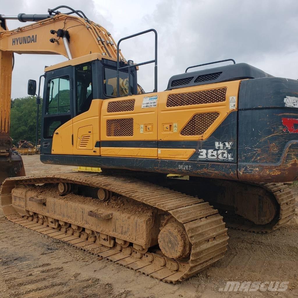 Hyundai HX 380 L Pásová rýpadla