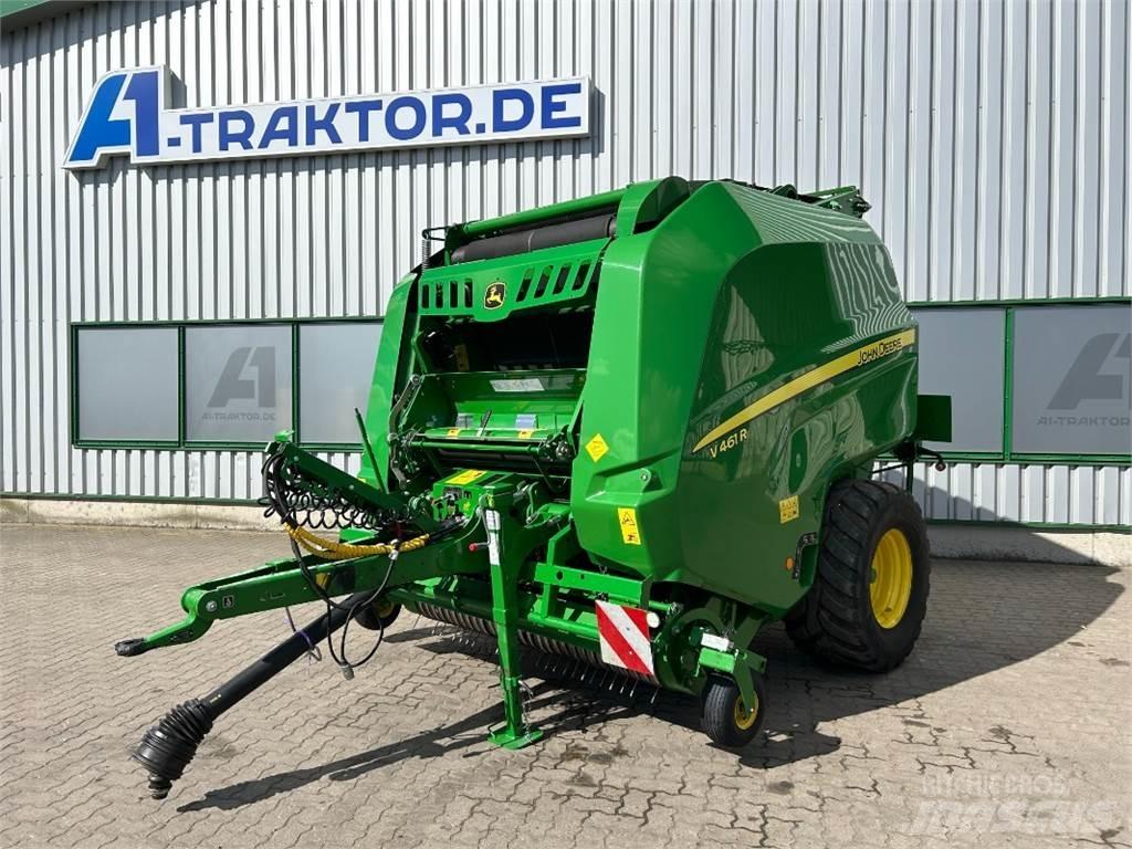John Deere V461R Lis na válcové balíky