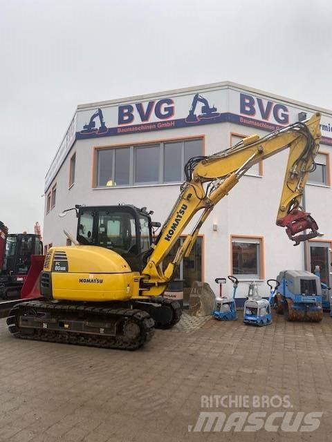 Komatsu PC80MR-3 Midi rýpadla 7t - 12t