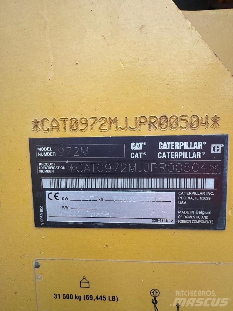 CAT 972 M Kolové nakladače