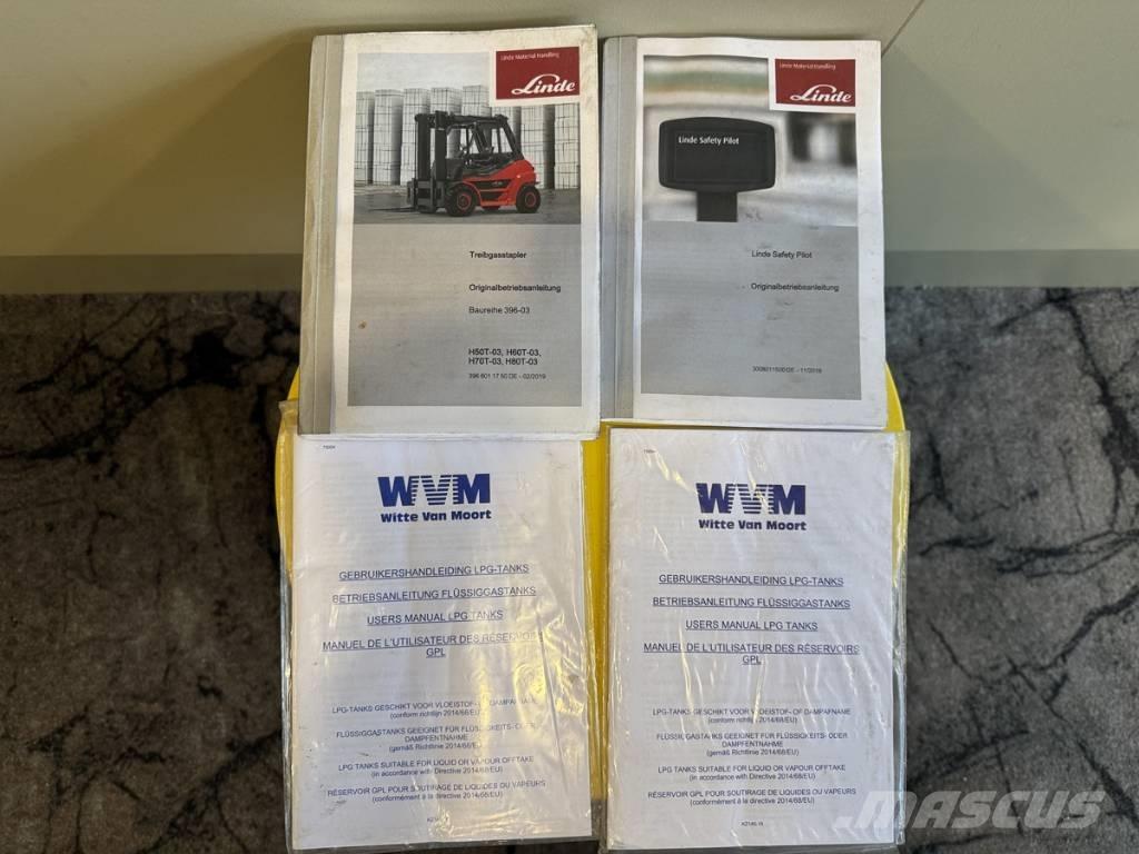 Linde H60T - 03 LPG vozíky