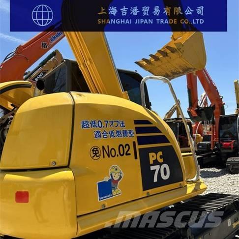 Komatsu PC 70 Pásová rýpadla