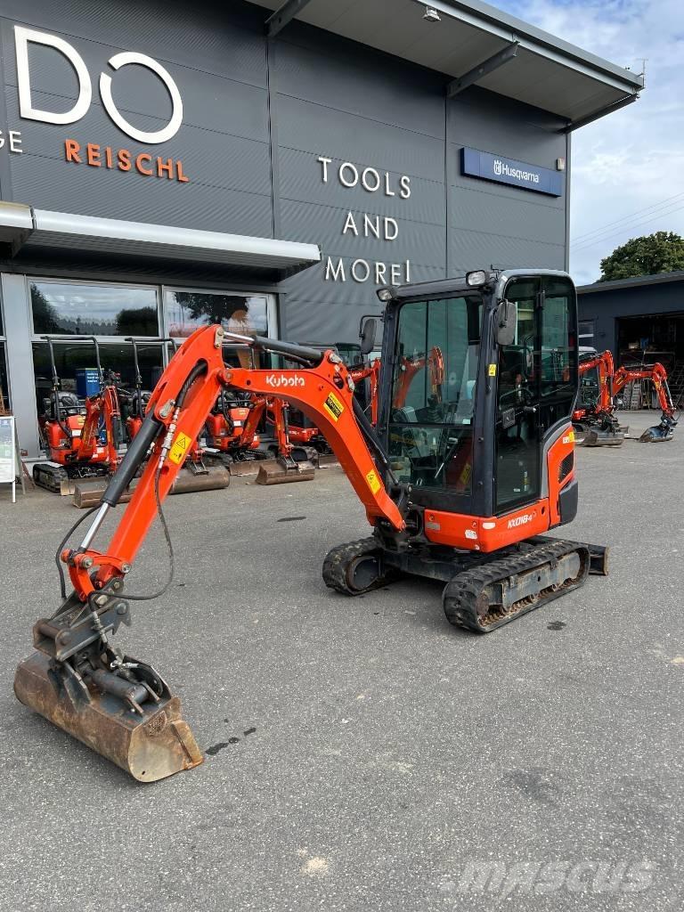 Kubota KX 018-4 Mini rýpadla < 7t