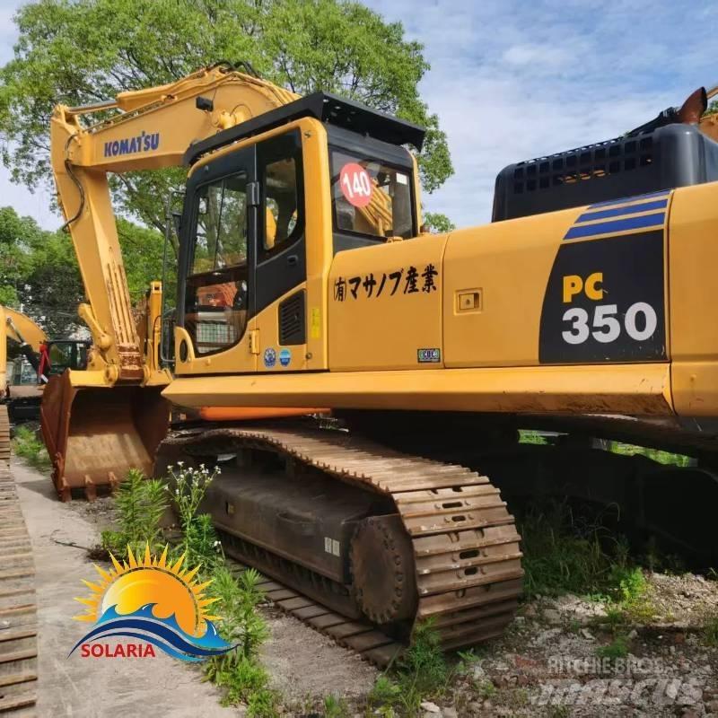 Komatsu PC 350 Pásová rýpadla