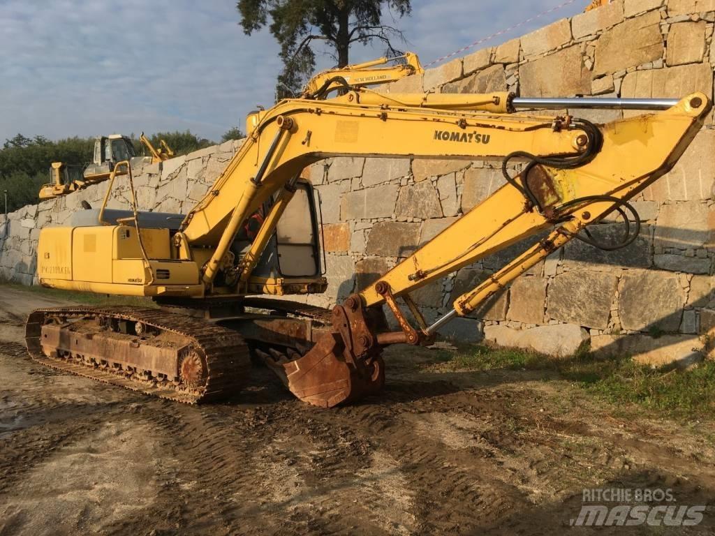 Komatsu PC210LC-6K Pásová rýpadla