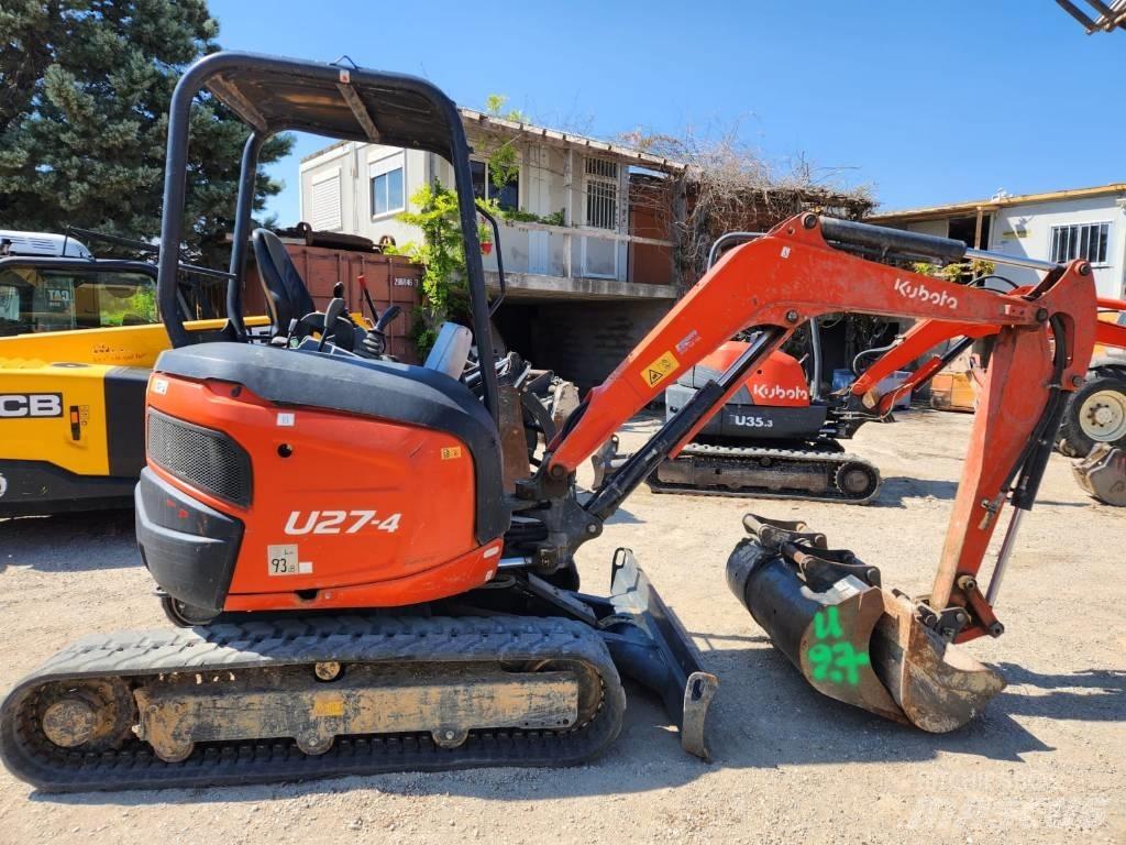 Kubota U 27-4 Mini rýpadla < 7t