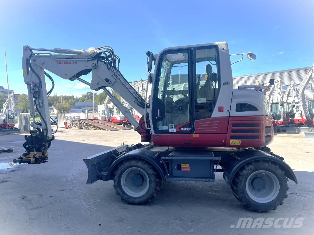 Takeuchi TB 295 W Kolová rýpadla