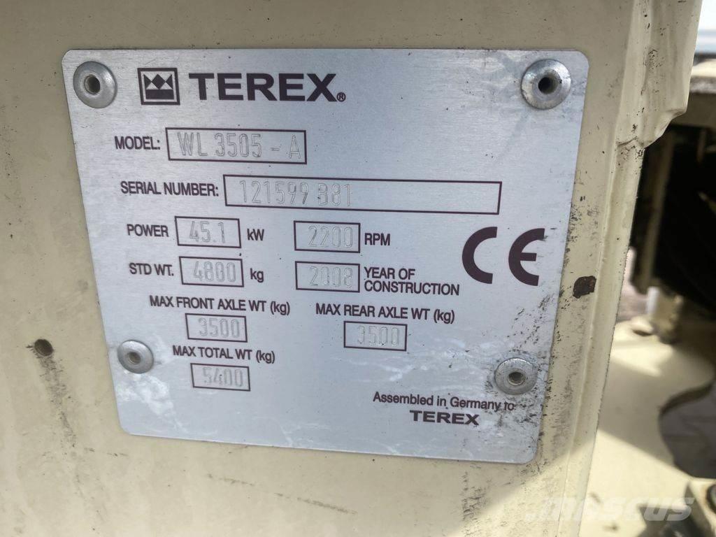 Terex TL80 Kolové nakladače